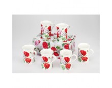 Heath McCabe Geranium Mug Set Heath McCabe Geranium Mug Set